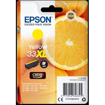 Epson T33644012, T33XL жълт (yellow) оригинална касета (C13T33644012)