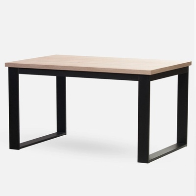 ITTC Stima Stůl 970 s kovovou podnoží Rozměr 180 x 90 + 2 x 40 cm Odstín Dub Wotan