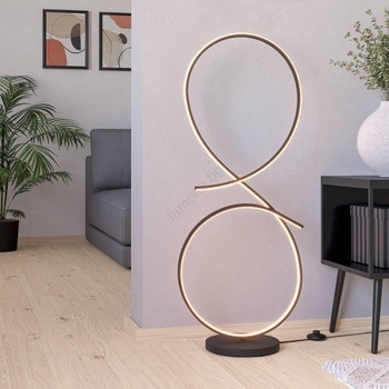 EGLO 901271 - LED Лампион SERPINS LED/20W/230V 3000K черен (EG901271)