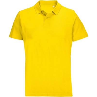 Sol´s Collection polokošile Pulse piqué krýtký rukáv unisex COT25450221001-gold