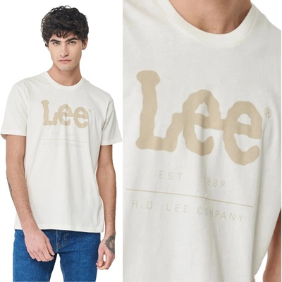 Lee Logo Off White