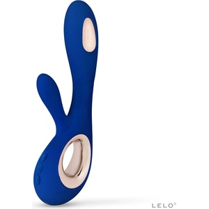 LELO Soraya Wave - вибратор за точка G и клитор с вълнообразно движение - син