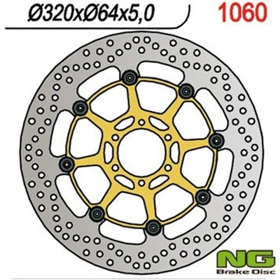 Přední brzdový kotouč NG KTM 690 DUKE / ABS / DUKE R / ABS 2008 - 2011 – Hledejceny.cz