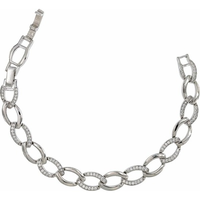 INFINITYSILVER Stříbrný náramek zirkonová oka SB23206118