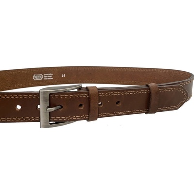 Penny Belts kožený opasek 22-2-48 hnědý