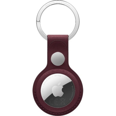 Apple AirTag FineWoven Key Ring Burgundy MKG04ZM/A
