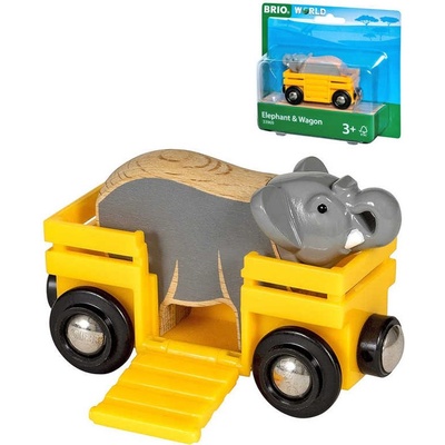 Brio 33969 Slon a vagónik