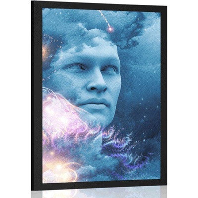 Plakát všemocná mysl - 40x60 no frame