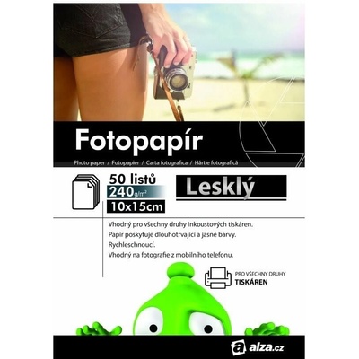 Alza Fotopapier 10 × 15 240 g lesklý