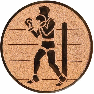 Box: Emblém Nálepka na trofej Ø 25mm bronzová