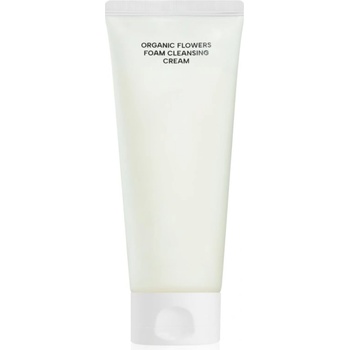 Whamisa Organic Flowers Foam Cleansing Cream почистваща крем- пяна за дълбоко почистване 150ml