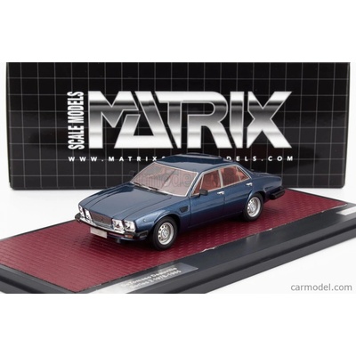 Matrix scale models De tomaso Deauville 2 series 1983 Blue Met 1:43