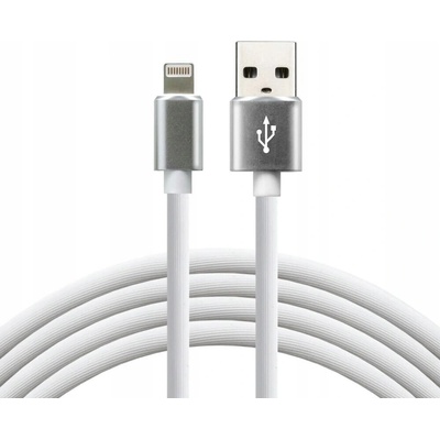 EverActive CBS-1IW dátový USB - Lightning, 1m, bílý