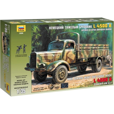 Zvezda nemecký nákladný automobil L4500A 1:35