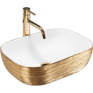 Rea Rea Belinda 46x33 cm white gold brush (REA-U7422)
