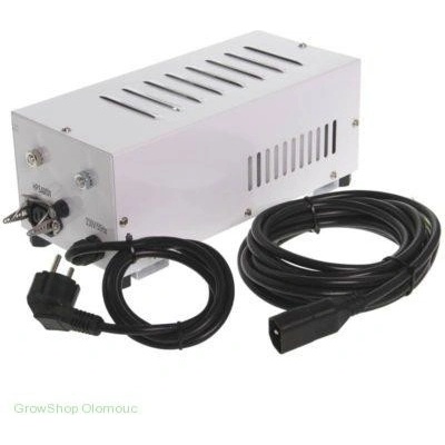 PŘEDŘADNÍK HORTI GEAR 400W,HPS I MH, OCELOVÝ BOX, VČ. KABELŮ
