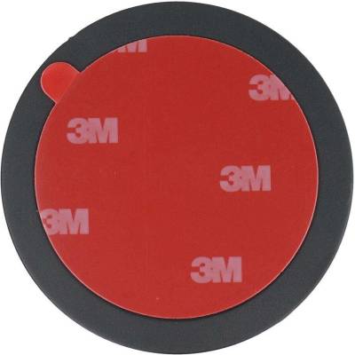 AppleMix Podložka pod držák do auta s přísavkou - samolepicí - 71mm - černá