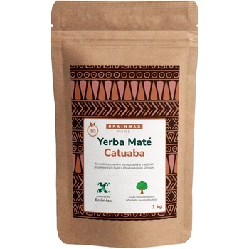 BrainMax Pure Organic Yerba Maté Catuaba 1000 g