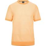 Boss Тениска Boss Men's Tantino Knitted T-Shirt - Medium Orange