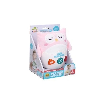 Wiky Roly poly sova s efektami 17cm WKW038409