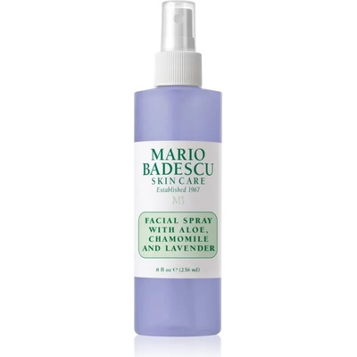 Mario Badescu Facial Spray with Aloe, Chamomile and Lavender мъгла за лице с успокояващ ефект 236ml
