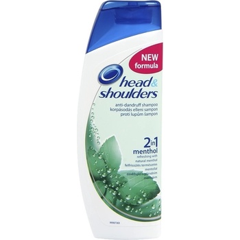 Head & Shoulders Mentohol šampon a kondicionér 2v1 proti lupům 400 ml