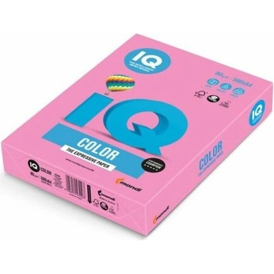 IQ Kopírovací papír A4 IQ 80g color neonovo-růžový 448034