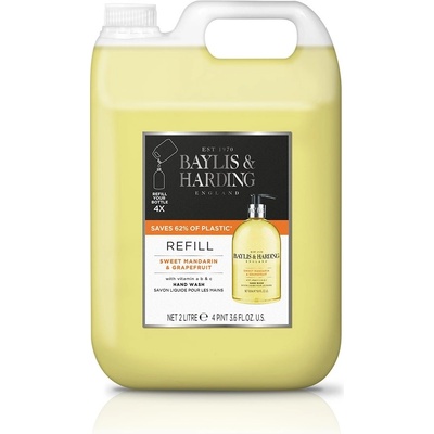 Baylis & Harding náhradní náplň do tekutého mýdla Mandarinka & Grepfruit 2 l