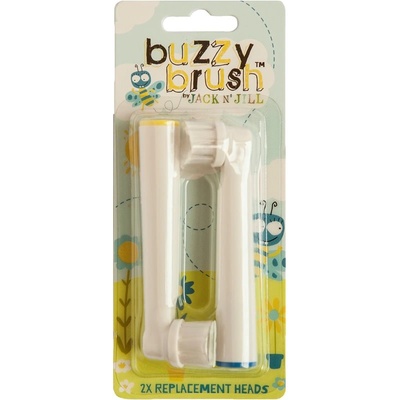 Jack N' Jill Buzzy Brush резервни глави за четка за зъби Buzzy Brush 2 бр