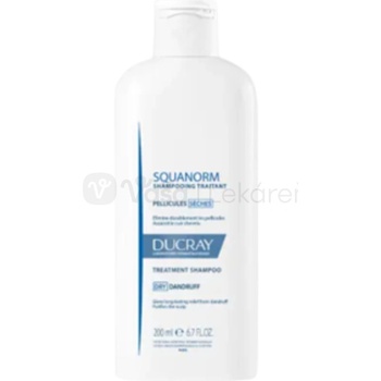 Ducray Squanorm Pellicules Séches šampón proti suchým lupinám 200 ml