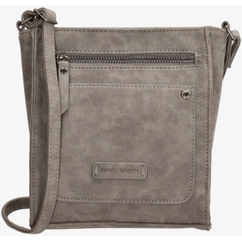 Enrico Benetti Чанта Enrico Benetti Bobbi 66591 Medium Grey Enrico Benetti | Siv | ЖЕНИ | ЕДИН РАЗМЕР