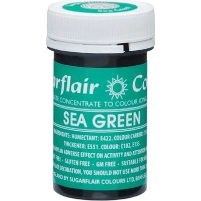 Sugarflair Gélová farba Sea Green 25 g