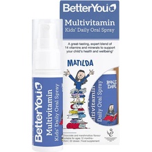 BetterYou Multivitamínový ústny sprej pre deti malina 25 ml