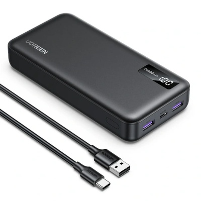 UGREEN 20000mAh двупосочна powerbank за бързо зареждане PB312