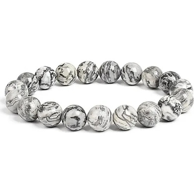 MiTe náramek Grey Jasper OJ1036