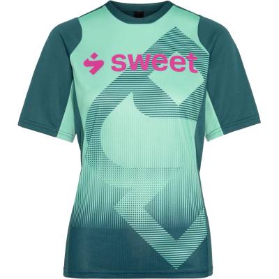 Sweet Protection Дамска фланелка с къс ръкав за колоездене Sweet Protection Women's Hunter II Trail T-Shirt Cycling jersey - Teal (156-2831-0212)