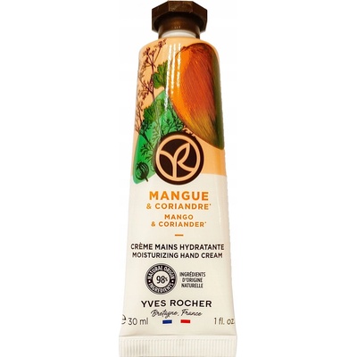 Yves Rocher krém na ruce Mango & Koriandr 30 ml