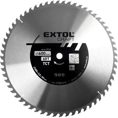 Extol Craft 19128 Kotúč pílový 600x3,0x30/25,4 mm
