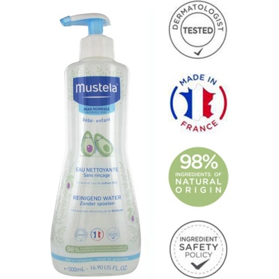 Mustela Bébé Čisticí voda pro děti bez oplachování 500 ml