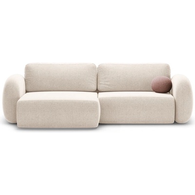 Cosmopolitan Design Кремав шенилов сгъваем/с място за съхранение ъглов диван Tonale - Cosmopolitan Design (COS_CORF_214_F1_TONALE1)