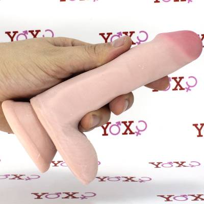 Get-REAL Realistické dildo v duální hustotě z Řady Get Real 17 x 3 cm