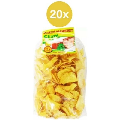 Skatt smažené brambůrky slanina 20x10 g 80 g