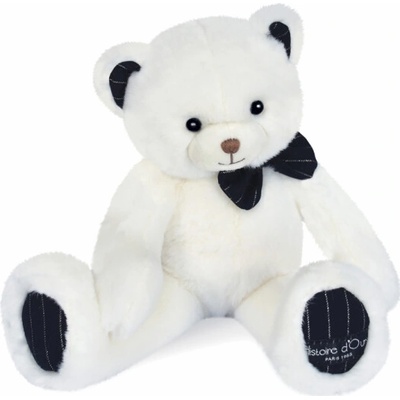 Doudou Histoire d´Ours medvídek s tmavě modrým motýlkem 30 cm