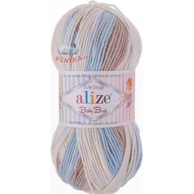 Alize Příze Baby Best Batik Varianta: 6657
