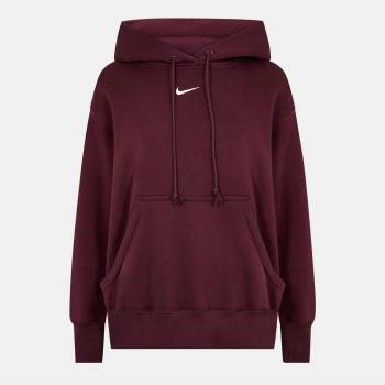 Nike Суичър Nike Sportswear Phoenix Fleece Women's Over-Oversized Pullover Hoodie - Burgundy Crush