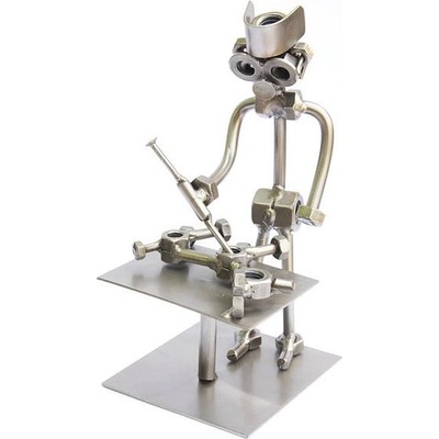 Kovová figurka Veterinář 17 cm