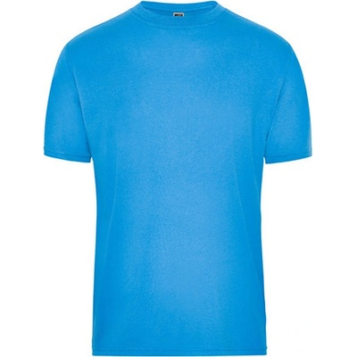 James & Nicholson pánske tričko JN1808 Aqua