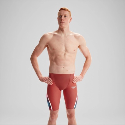 Speedo Men's Intent Jam Jammers - Red/Blue