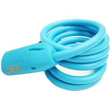 ULAC Велоключалка спирала ULAC Bauhaus 10mm Sky Blue с Димпъл ключ