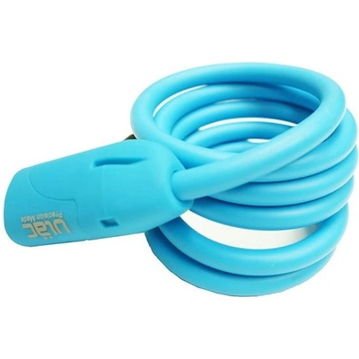 ULAC Велоключалка спирала ULAC Bauhaus 10mm Sky Blue с Димпъл ключ
